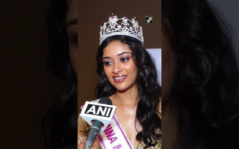 Femina Miss India World winner Nandini Gupta overjoyed over making her parents proud Femina Miss India World winner Nandini Gupta overjoyed over making her parents proud