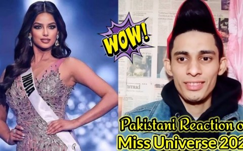 Pakistani Reaction on Indian Harnaaz Sandhu Wins Miss Universe 2021 | Miss Universe 2021 Insta Reels Pakistani Reaction on Indian Harnaaz Sandhu Wins Miss Universe 2021 | Miss Universe 2021 Insta Reels