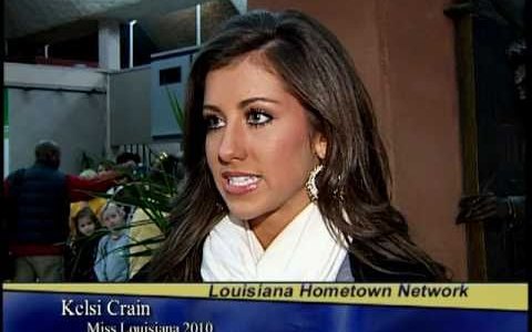 Miss Louisiana 2010 Kelsi Crain to Compete in Miss America Pageant Miss Louisiana 2010 Kelsi Crain to Compete in Miss America Pageant