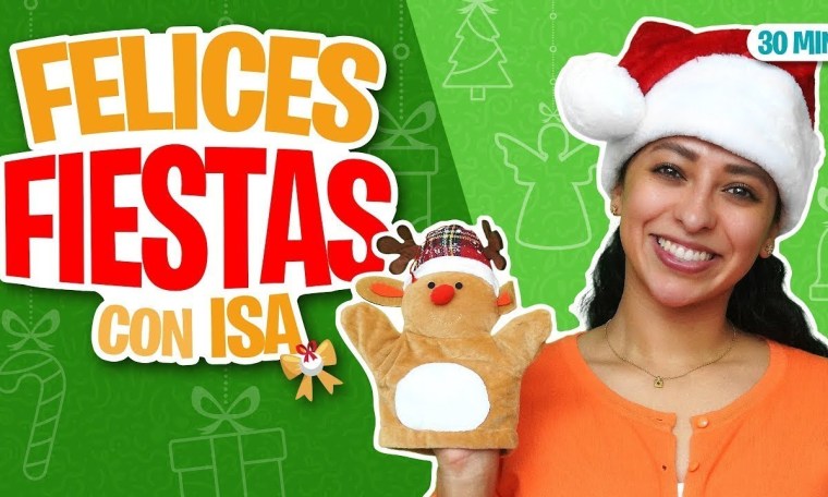 Aprende Peque con Isa -Felices Fiestas Navidad Año Nuevo – Canciones Infantiles Aprende Peque con Isa -Felices Fiestas Navidad Año Nuevo – Canciones Infantiles