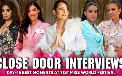 Miss World 2023 – CLOSE DOOR INTERVIEWS LOOKS (Day – 15 Best Moments) Miss World 2023 – CLOSE DOOR INTERVIEWS LOOKS (Day – 15 Best Moments)