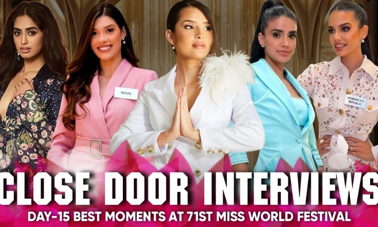 Miss World 2023 – CLOSE DOOR INTERVIEWS LOOKS (Day – 15 Best Moments) Miss World 2023 – CLOSE DOOR INTERVIEWS LOOKS (Day – 15 Best Moments)