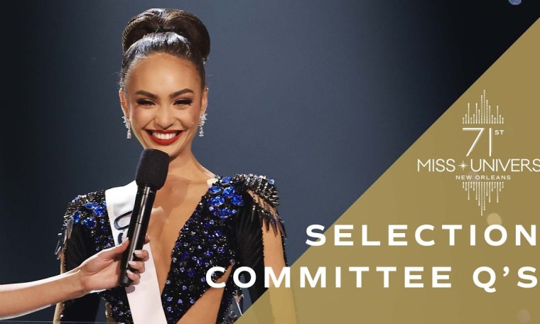 Miss Universe R’Bonney Gabriel discusses age-limit at MISS UNIVERSE Miss Universe R’Bonney Gabriel discusses age-limit at MISS UNIVERSE