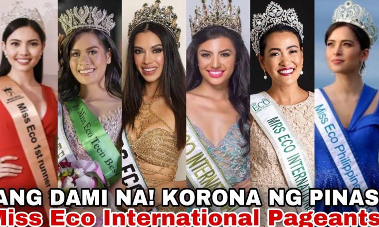 Marami na palang korona ang Phillippines sa Miss Eco International Pageants Marami na palang korona ang Phillippines sa Miss Eco International Pageants