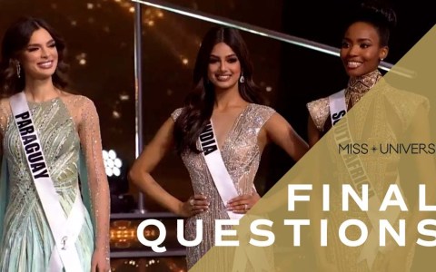 The 70th MISS UNIVERSE Top 3's Final Questions | Miss Universe The 70th MISS UNIVERSE Top 3's Final Questions | Miss Universe