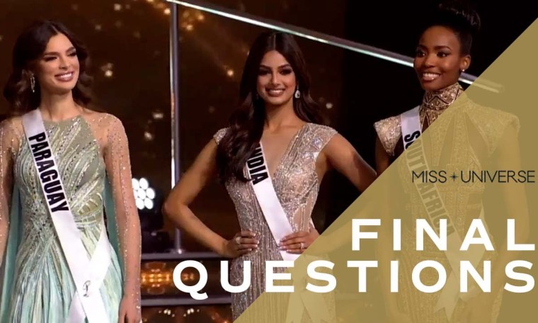 The 70th MISS UNIVERSE Top 3's Final Questions | Miss Universe The 70th MISS UNIVERSE Top 3's Final Questions | Miss Universe