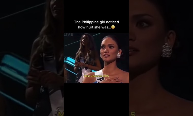 The Philippine girl noticed how hurt she was… #MissUniverse tiktok edits_leyends The Philippine girl noticed how hurt she was… #MissUniverse tiktok edits_leyends