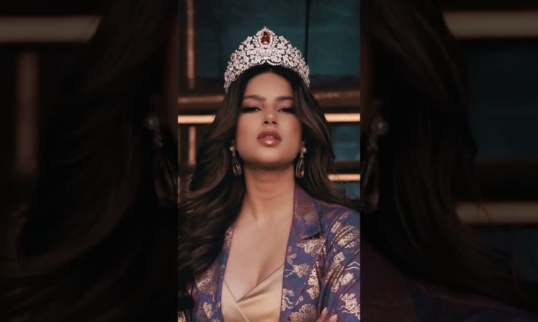 Here Comes The New Miss Universe 2021 Harnaaz Sandhu At Four Seasons,Mumbai Here Comes The New Miss Universe 2021 Harnaaz Sandhu At Four Seasons,Mumbai