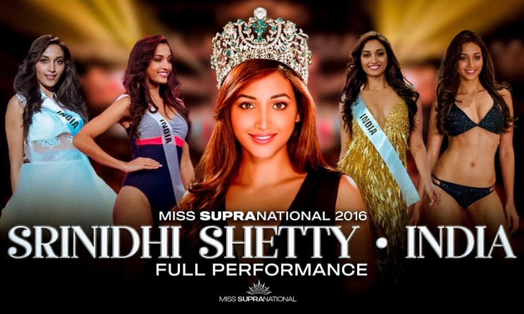 INDIA’S SRINIDHI SHETTY 2016 FINAL SHOW MOMENTS INDIA’S SRINIDHI SHETTY 2016 FINAL SHOW MOMENTS