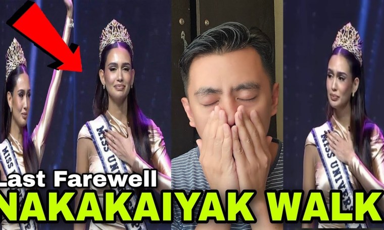 NAKAKAIYAK | The Last Farewell Walk of Celeste Cortesi sa Miss Universe Philippines 2023 NAKAKAIYAK | The Last Farewell Walk of Celeste Cortesi sa Miss Universe Philippines 2023
