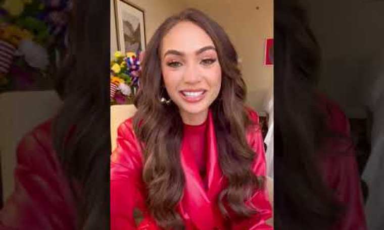 A message from the new Miss Universe! A message from the new Miss Universe!