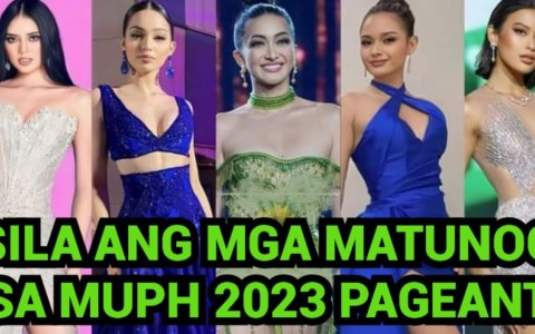 SILA ANG MATUNOG NA LALABAN SA MISS UNIVERSE PHILIPPINES 2023 SILA ANG MATUNOG NA LALABAN SA MISS UNIVERSE PHILIPPINES 2023