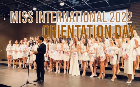 MISS INTERNATIONAL 2022 ORIENTATION DAY MISS INTERNATIONAL 2022 ORIENTATION DAY