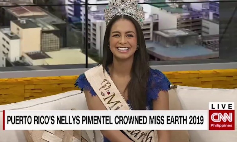 Puerto Rico's Nellys Pimentel crowned Miss Earth 2019 Puerto Rico's Nellys Pimentel crowned Miss Earth 2019
