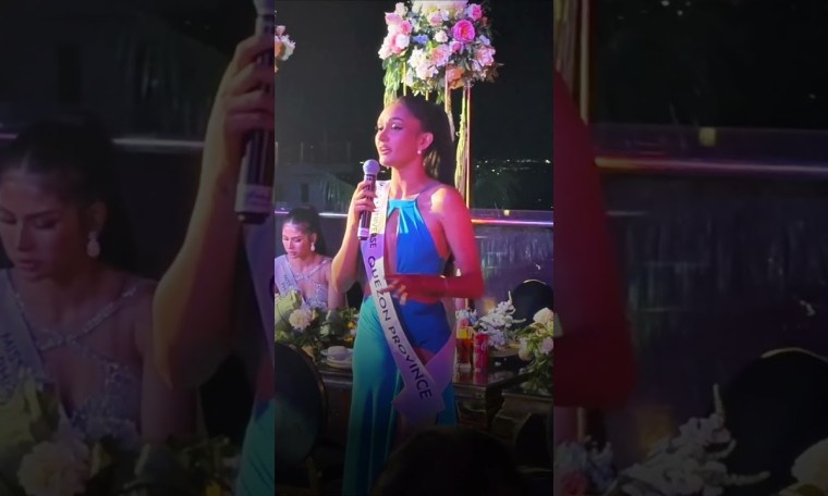 Ahtisa Manalo Shines in Q&A Challenge at Miss Universe Philippines 2024 Ahtisa Manalo Shines in Q&A Challenge at Miss Universe Philippines 2024