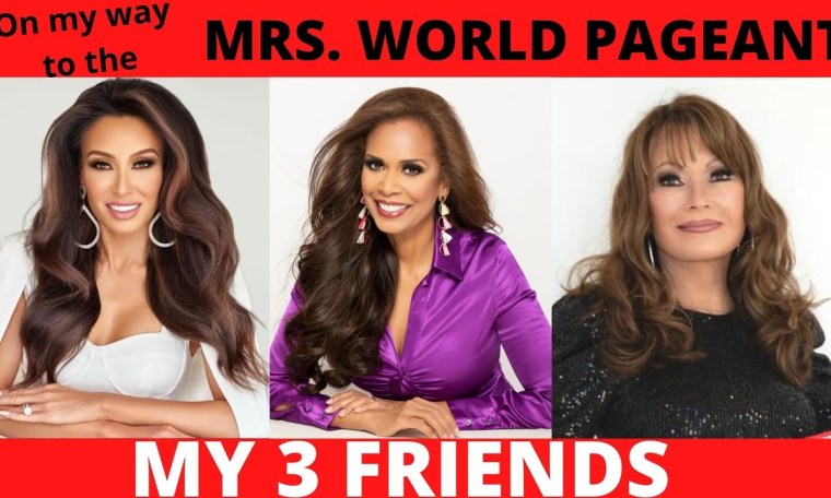 On my way to the MRS. WORLD PAGEANT On my way to the MRS. WORLD PAGEANT