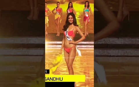 Miss Universe India 2021 Harnaaz Sandhu Swimsuit Performance Miss Universe India 2021 Harnaaz Sandhu Swimsuit Performance