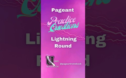 Pageant Practice Interview Lightning Round – 7 #pageantprep #interviewquestions Pageant Practice Interview Lightning Round – 7 #pageantprep #interviewquestions