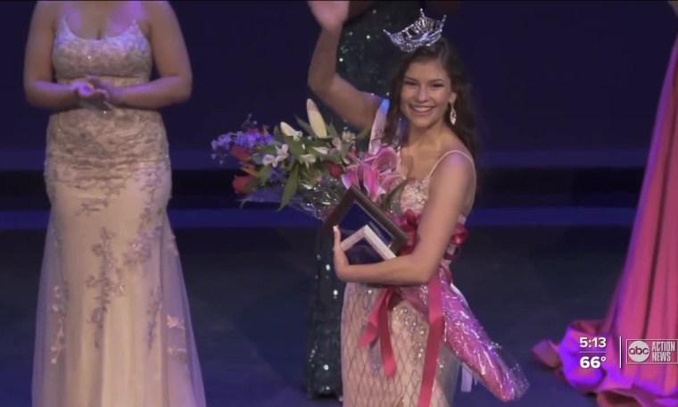 Victoria Leto crowned as Miss Tampa 2022 Victoria Leto crowned as Miss Tampa 2022