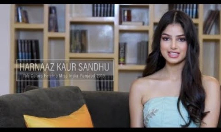 Introducing fbb Colors Femina Miss India Panjab Harnaaz Kaur Sandhu Introducing fbb Colors Femina Miss India Panjab Harnaaz Kaur Sandhu