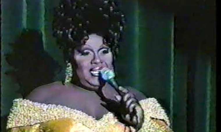Kofi in on stage interview for Miss Gay America 1998 Kofi in on stage interview for Miss Gay America 1998