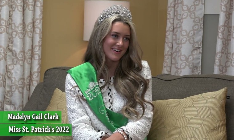 Miss St. Patrick's 2022 – Madelyn Gail Clark Miss St. Patrick's 2022 – Madelyn Gail Clark