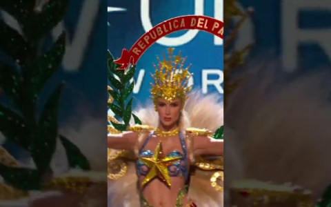 Miss Universe Paraguay National Costume at the 71st MISS UNIVERSE Pageant Miss Universe Paraguay National Costume at the 71st MISS UNIVERSE Pageant
