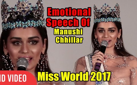 Manushi Chhillar Emotional Speech | Tears In Eyes | Miss World 2017 Journey Manushi Chhillar Emotional Speech | Tears In Eyes | Miss World 2017 Journey