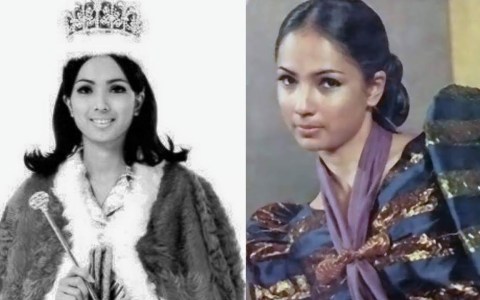 Miss International 1970 Aurora Pijuan auctions crown Miss International 1970 Aurora Pijuan auctions crown
