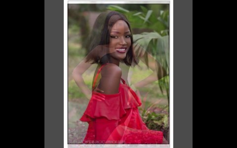 Miss World Uganda in China — at the Miss World Pageant Miss World Uganda in China — at the Miss World Pageant