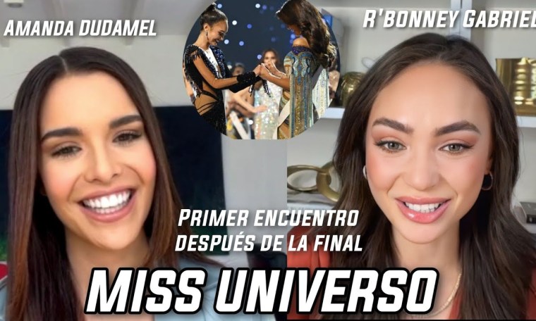 Miss Universo 2022 – Amanda Dudamel y R’Bonney Gabriel Primer Encuentro después de la Final Miss Universo 2022 – Amanda Dudamel y R’Bonney Gabriel Primer Encuentro después de la Final
