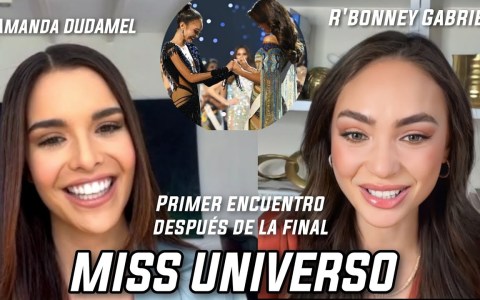 Miss Universo 2022 – Amanda Dudamel y R’Bonney Gabriel Primer Encuentro después de la Final Miss Universo 2022 – Amanda Dudamel y R’Bonney Gabriel Primer Encuentro después de la Final