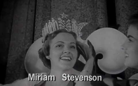 1960's Crest Commercial with 1954 Miss USA Miriam Stevenson and June Lockhart 1960's Crest Commercial with 1954 Miss USA Miriam Stevenson and June Lockhart