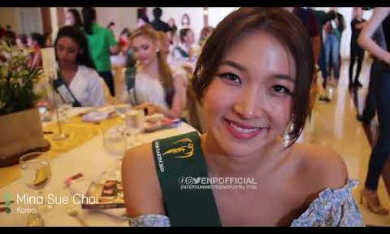 Miss Earth Korea 2022 Mina Sue Choi wants to try Jollibee after the pageant Miss Earth Korea 2022 Mina Sue Choi wants to try Jollibee after the pageant