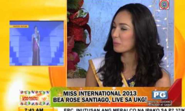 Where is Bea Rose's Miss International crown? Where is Bea Rose's Miss International crown?