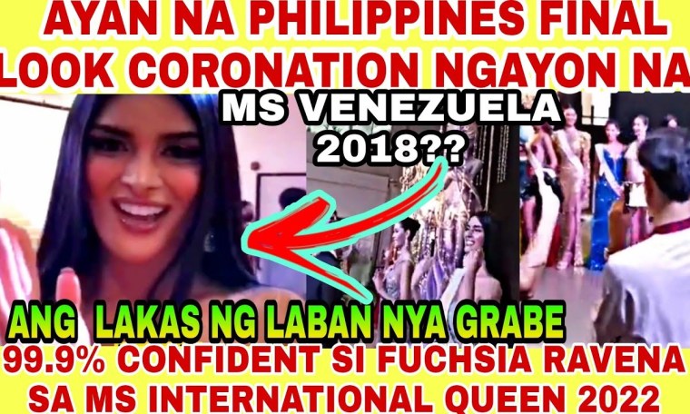AYAN NA PHILIPPINES FINAL LOOK MISS INTERNATIONAL QUEEN FUSCHIA 99.9.% CONFIDENT SA LABAN NYA AYAN NA PHILIPPINES FINAL LOOK MISS INTERNATIONAL QUEEN FUSCHIA 99.9.% CONFIDENT SA LABAN NYA