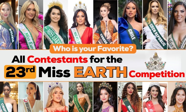 Miss Earth 2023: Meet the contestants Miss Earth 2023: Meet the contestants