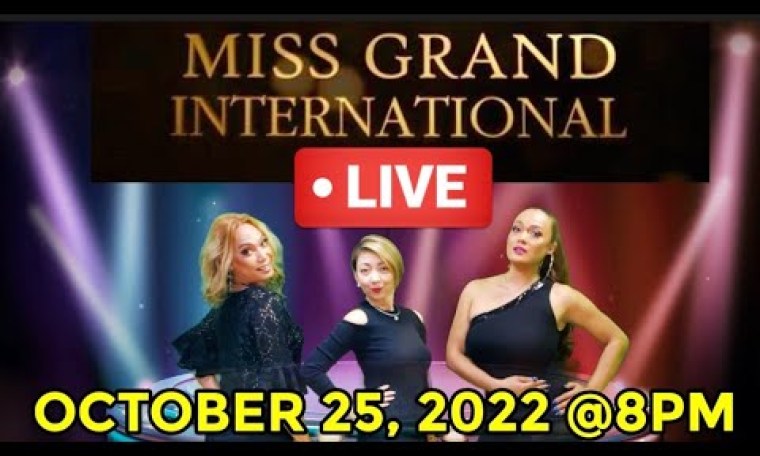 LIVE MISS GRAND INTERNATIONAL 2022CORONATION LIVE MISS GRAND INTERNATIONAL 2022CORONATION