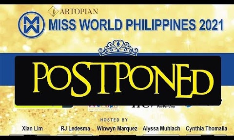 BREAKING NEWS! POSTPONED ULIT ANG MISS WORLD PHILIPPINES PAGEANT BREAKING NEWS! POSTPONED ULIT ANG MISS WORLD PHILIPPINES PAGEANT