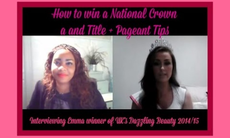 Interviewing Emma McKeown UKs Dazzling Beauty 2014/15 (Pageant and Media Tips) Interviewing Emma McKeown UKs Dazzling Beauty 2014/15 (Pageant and Media Tips)