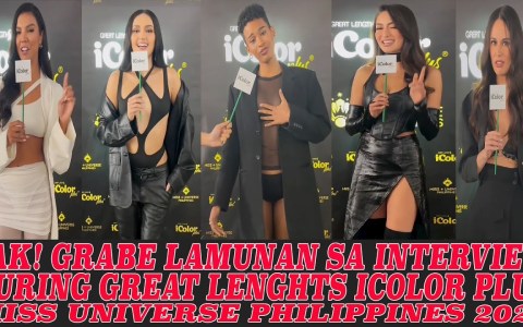 TOP 5 STANDOUT CANDIDATE DURING GREAT LENGHTS ICOLOR PLUS MISS UNIVERSE PHILIPPINES 2024 TOP 5 STANDOUT CANDIDATE DURING GREAT LENGHTS ICOLOR PLUS MISS UNIVERSE PHILIPPINES 2024
