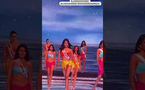 Miss Universe 2021 Harnaaz Sandhu Swimsuit Performance Miss Universe 2021 Harnaaz Sandhu Swimsuit Performance