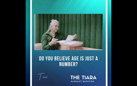 The Tiara Pageant Question: Do you believe age is just a number?#age #ageisjustanumber The Tiara Pageant Question: Do you believe age is just a number?#age #ageisjustanumber