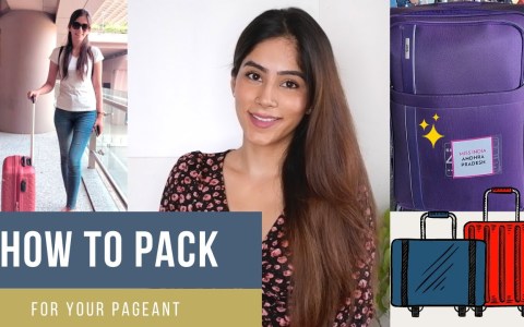 How To Pack Your Bags For Your Pageant | Nikita Tanwani How To Pack Your Bags For Your Pageant | Nikita Tanwani