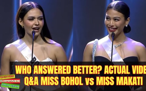Miss Bohol vs Miss Makati Question and Answer | Miss Universe Philippines 2023 Miss Bohol vs Miss Makati Question and Answer | Miss Universe Philippines 2023