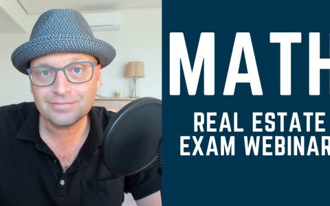 MATH on the Real Estate Exam | PrepAgent Webinar MATH on the Real Estate Exam | PrepAgent Webinar