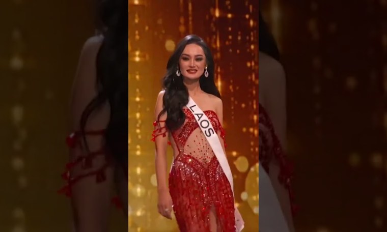 Miss Universe Laos Preliminary Evening Gown (71st MISS UNIVERSE) Miss Universe Laos Preliminary Evening Gown (71st MISS UNIVERSE)