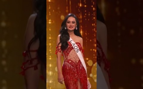 Miss Universe Laos Preliminary Evening Gown (71st MISS UNIVERSE) Miss Universe Laos Preliminary Evening Gown (71st MISS UNIVERSE)