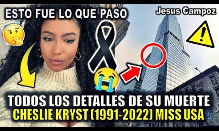 Murio Cheslie Kryst miss usa 2019 TODOS LOS DETALLES de su muerte ESTO PASO hoy 2022 en New York Murio Cheslie Kryst miss usa 2019 TODOS LOS DETALLES de su muerte ESTO PASO hoy 2022 en New York