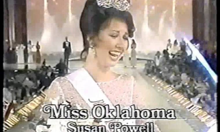 Miss America 1981- Crowning: Susan Powell, Miss Oklahoma Miss America 1981- Crowning: Susan Powell, Miss Oklahoma